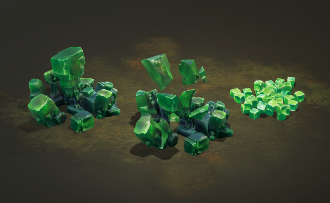 Stylized Gemstones